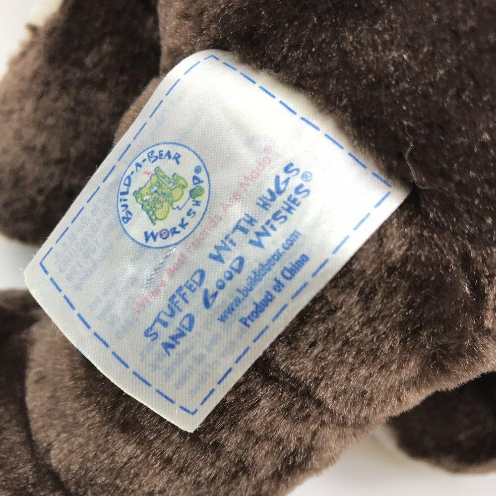 Build A Bear Brown Dog Plush Stuffed Animal - Picture 8 of 10